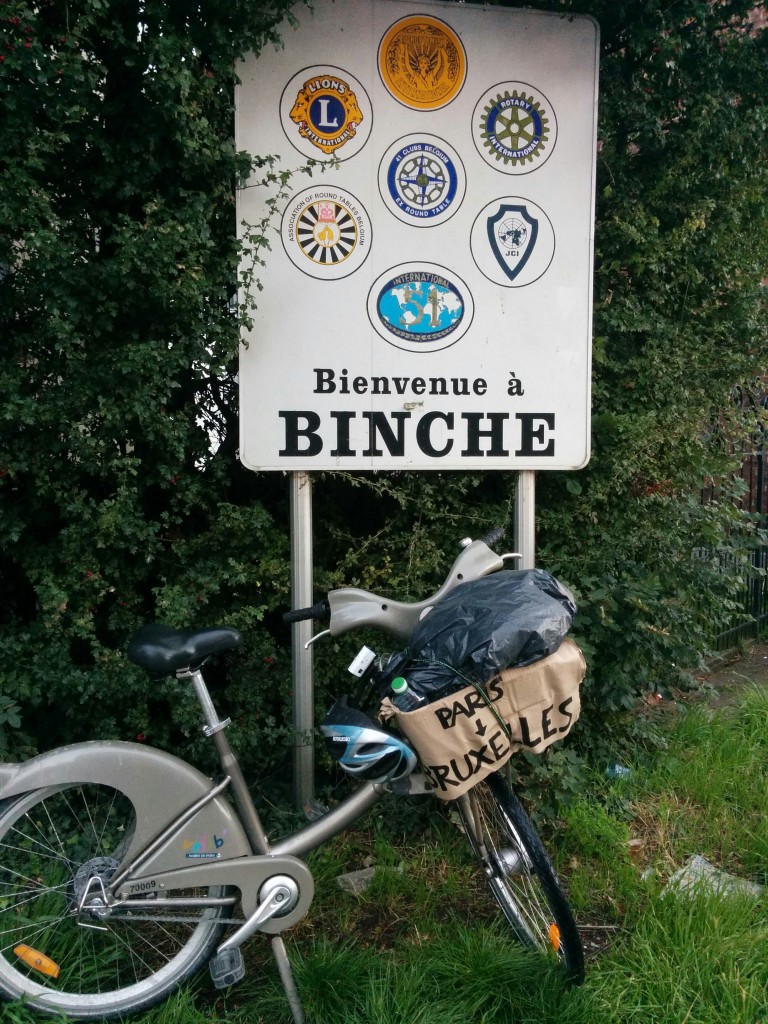 Paris - Bruxelles en Vélib'