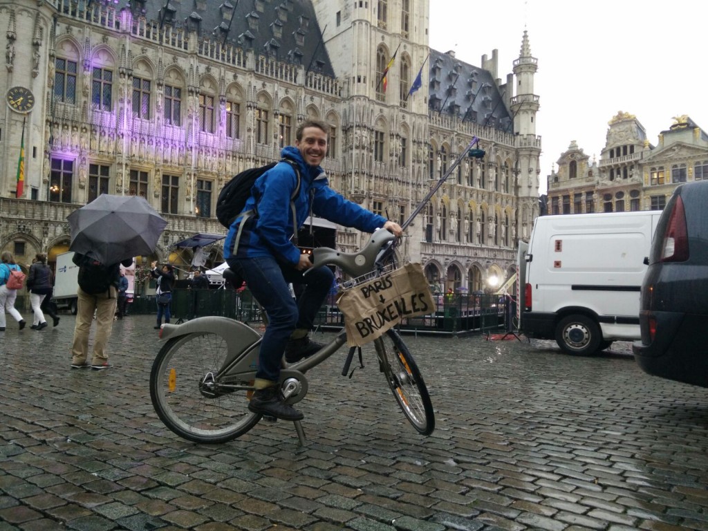 Paris - Bruxelles en Vélib'