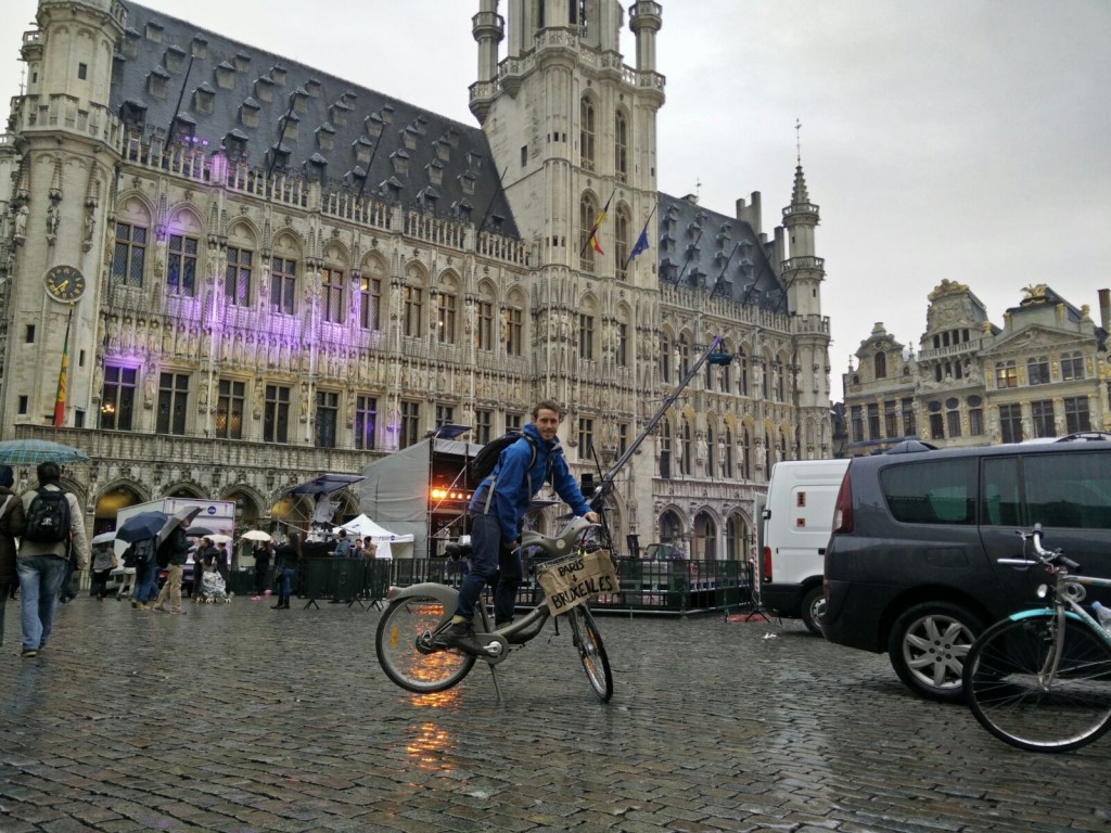 Paris - Bruxelles en Vélib'