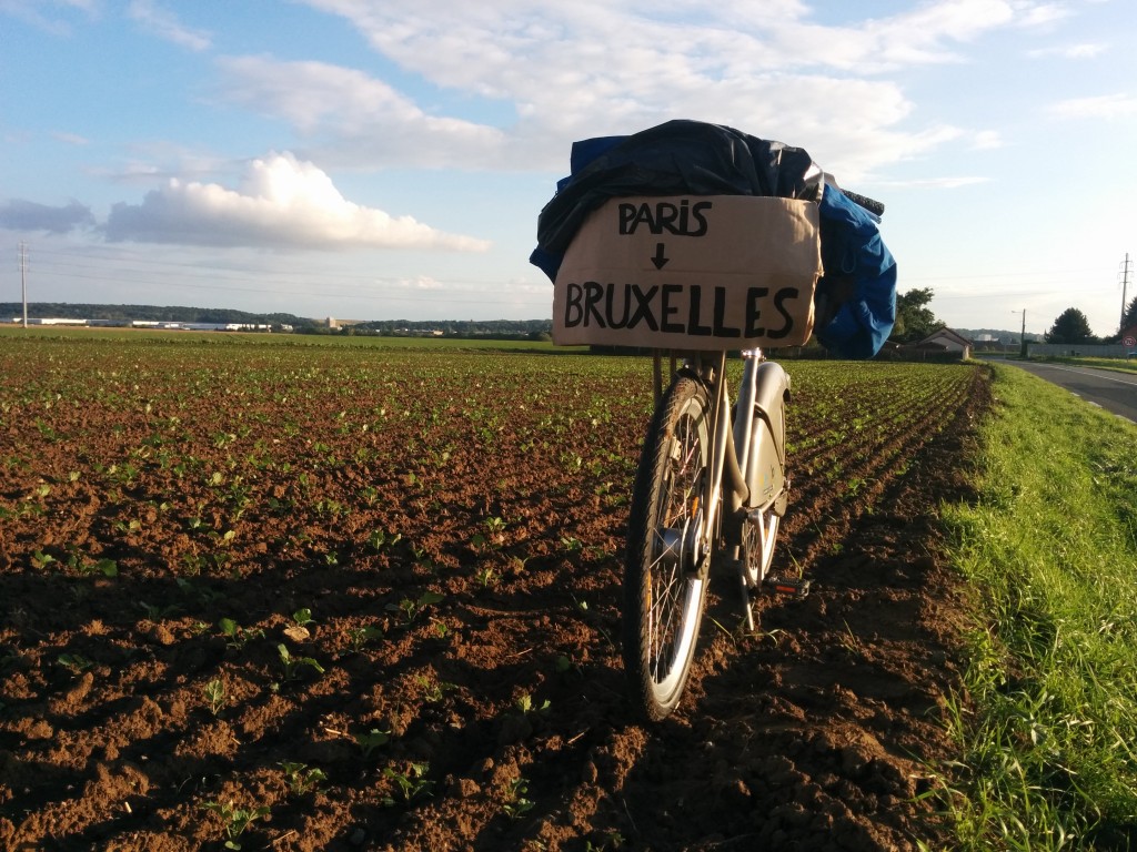 Paris - Bruxelles en Vélib'