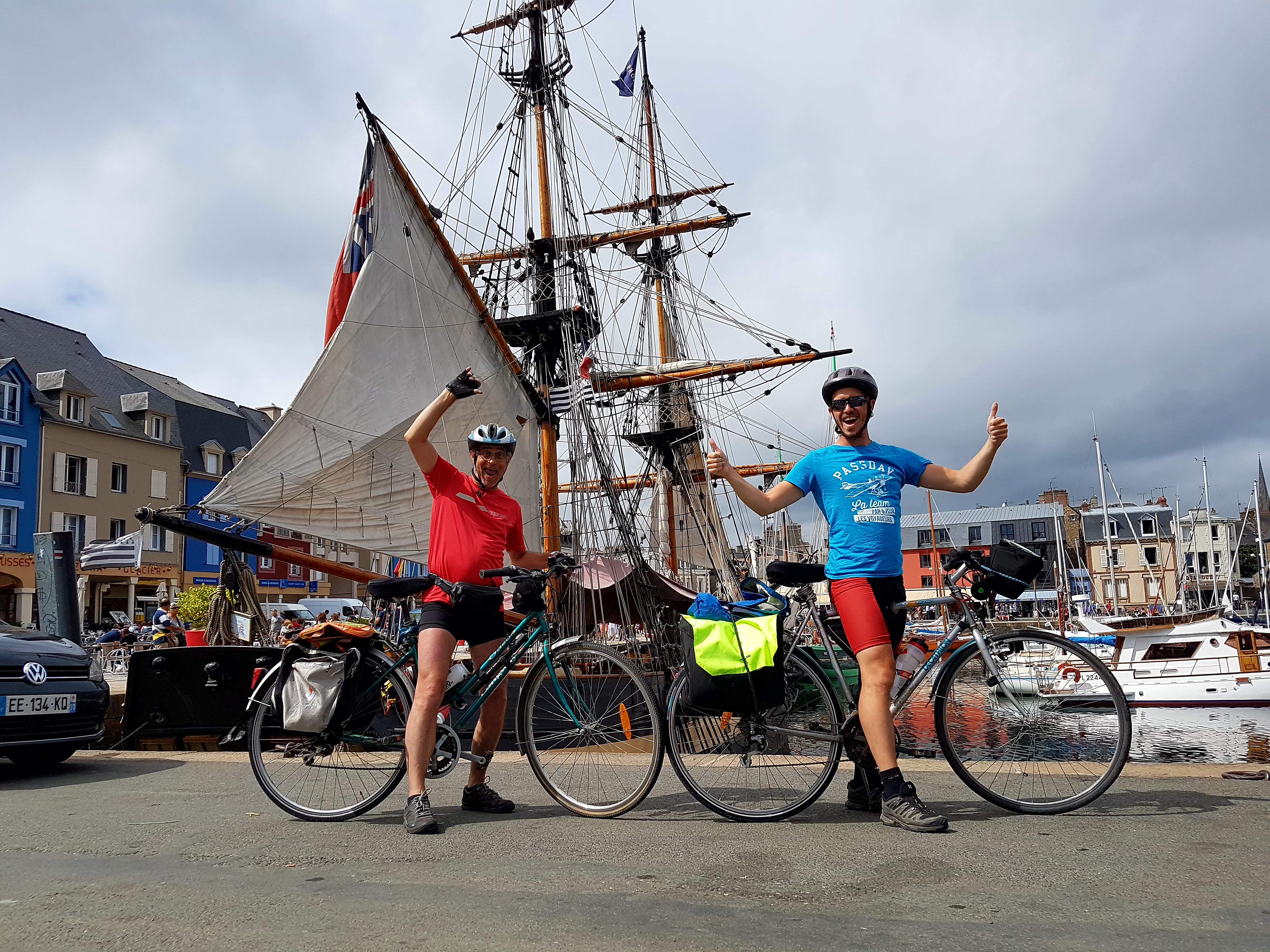 Paris - Guingamp en vélo