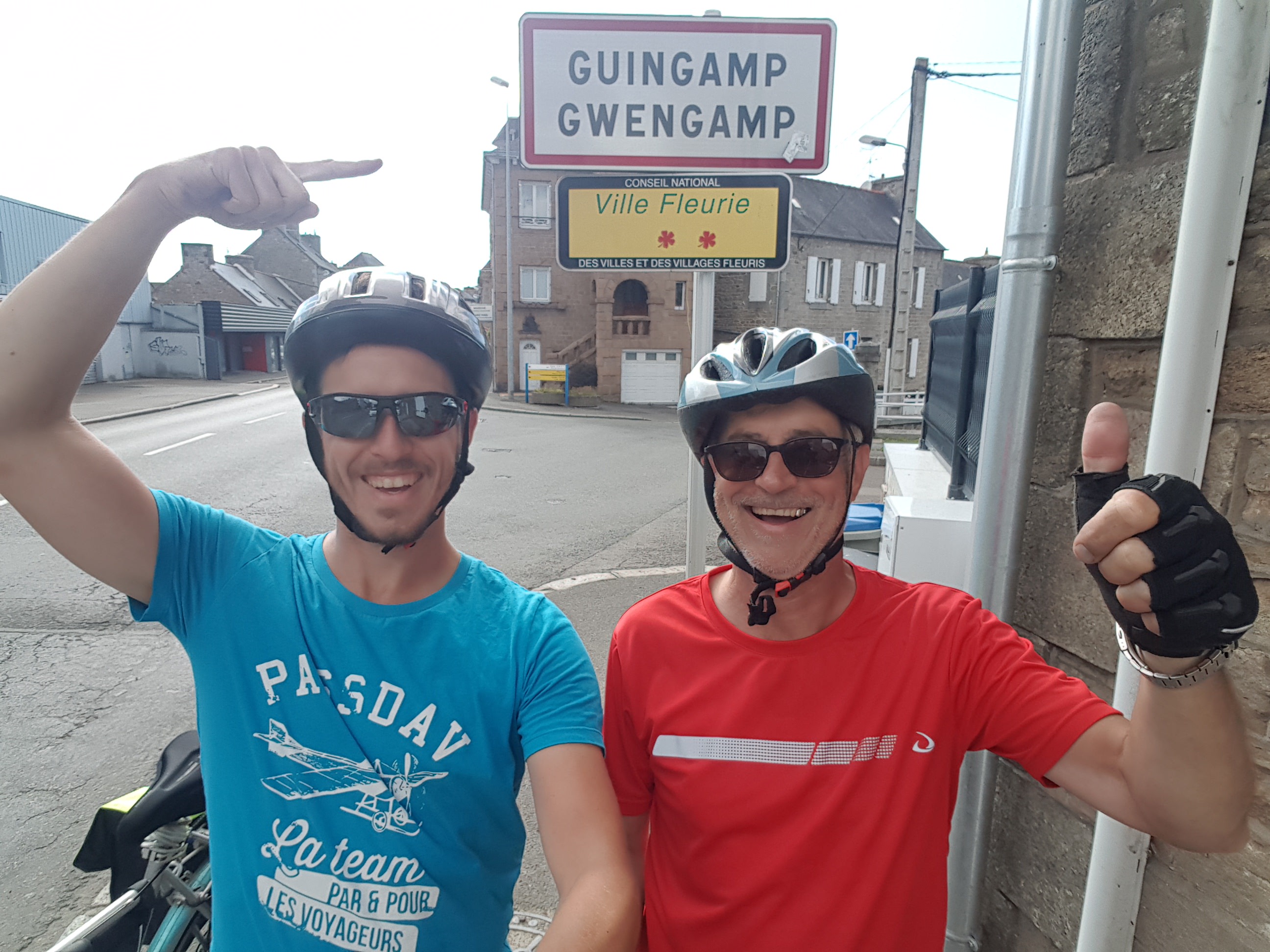 Paris - Guingamp en vélo
