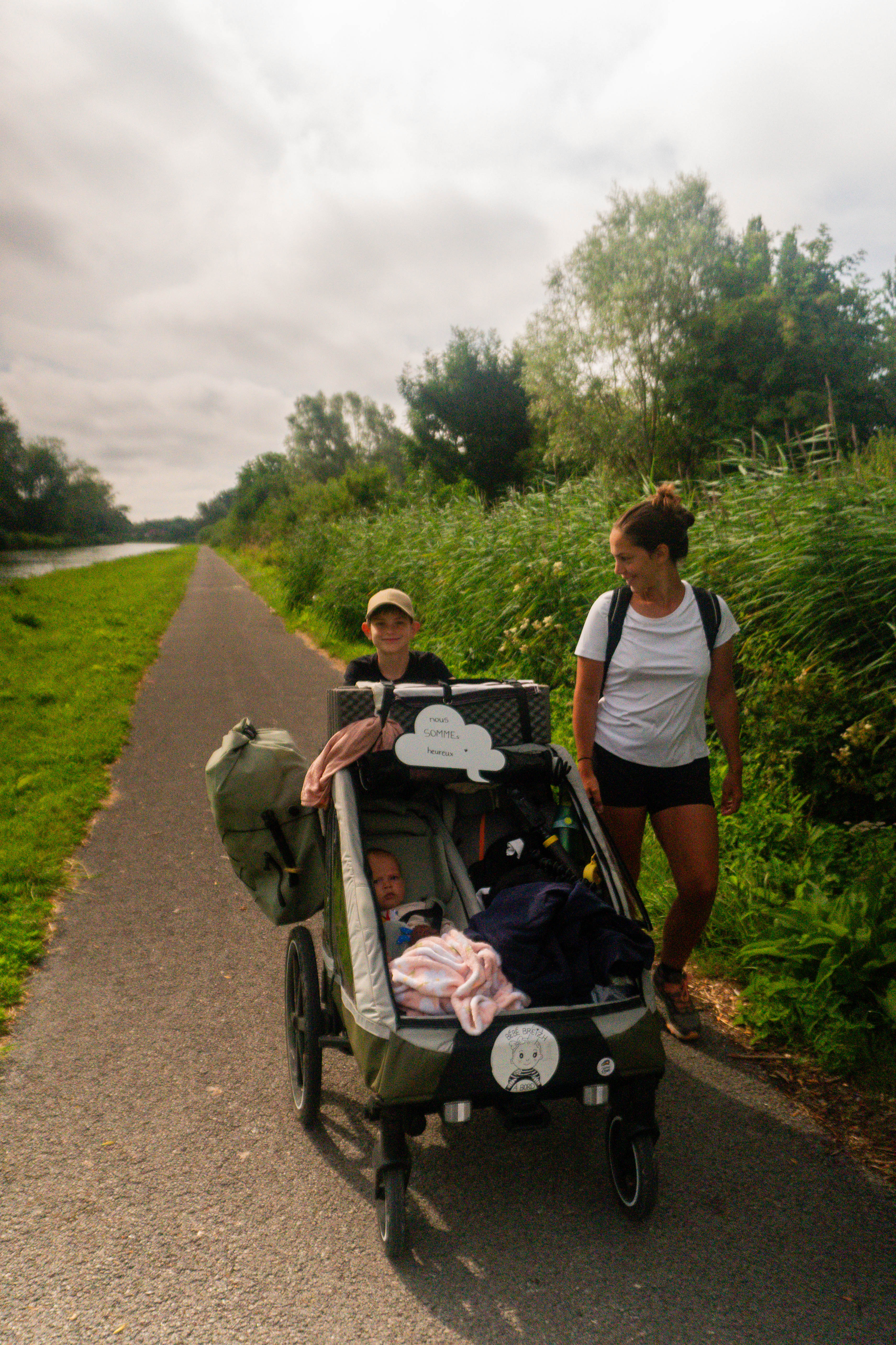 La Somme avec un bébé