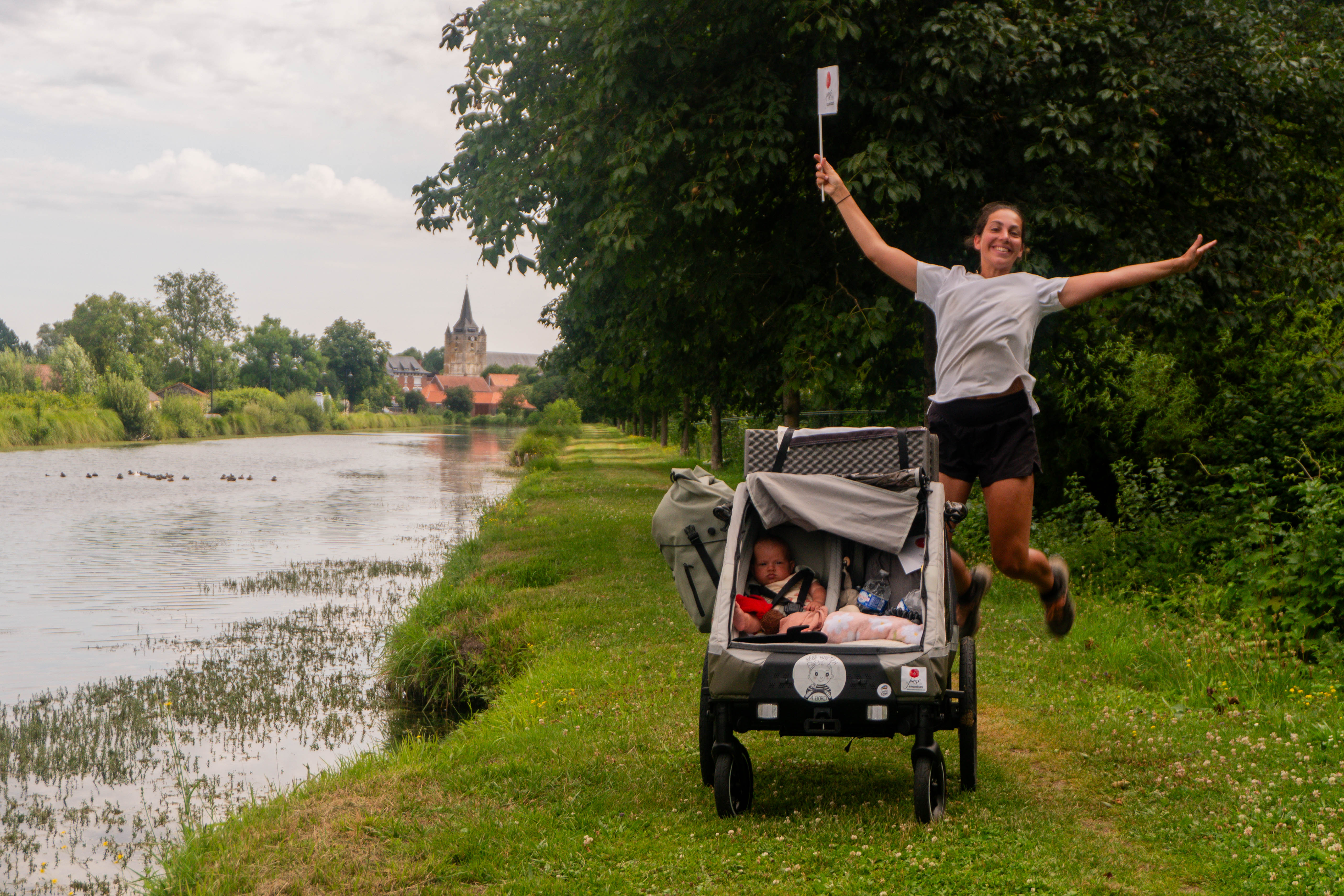 La Somme avec un bébé
