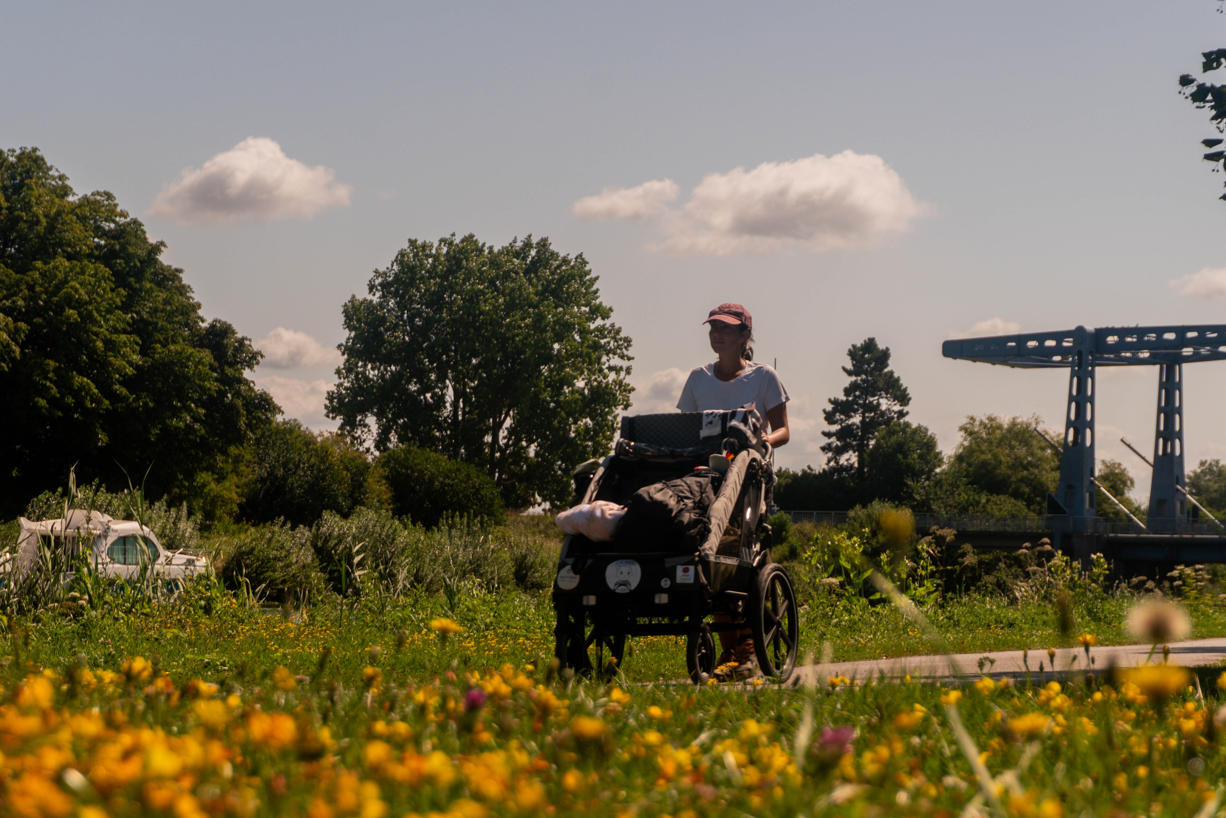 La Somme avec un bébé