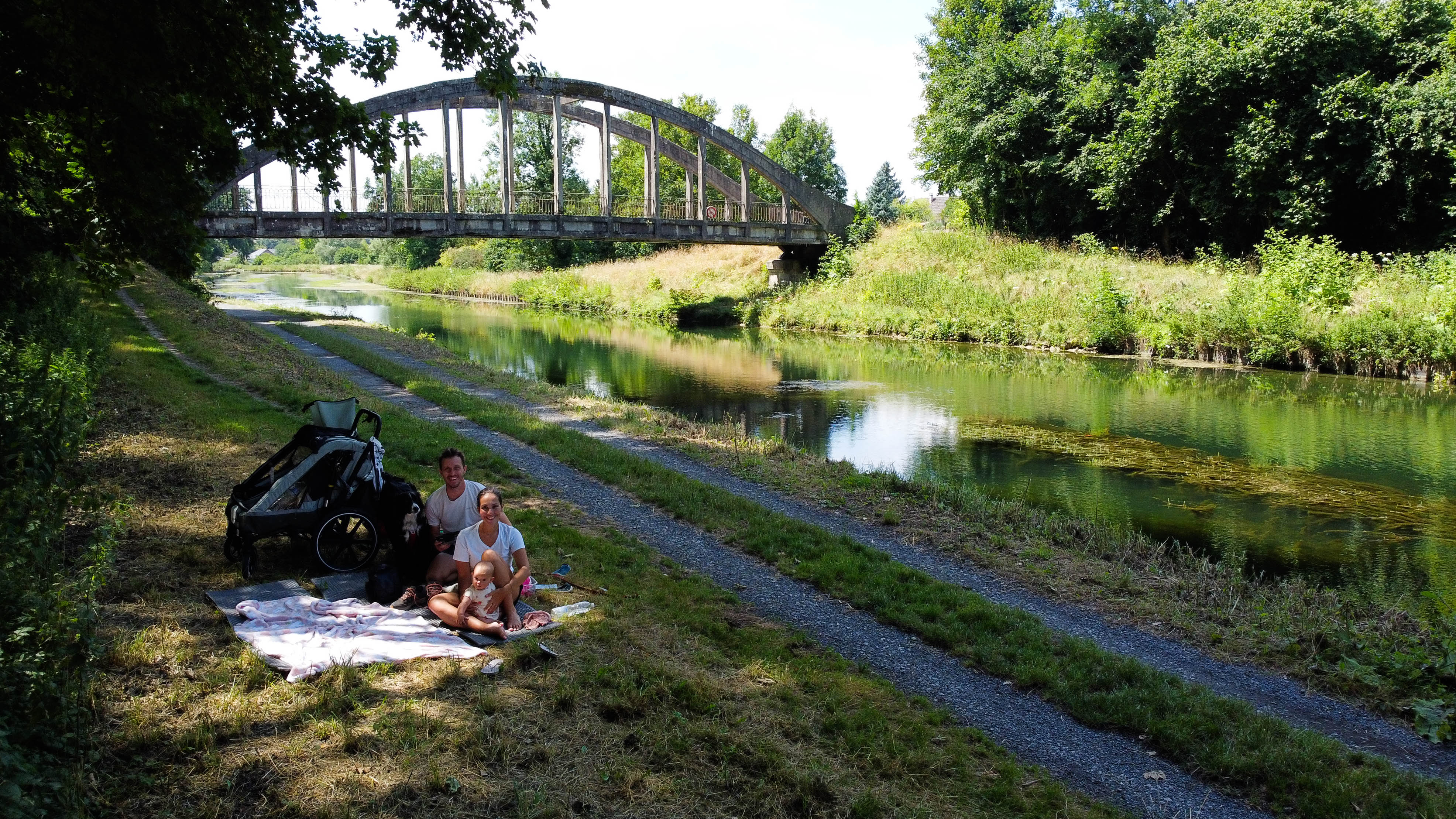 La Somme avec un bébé