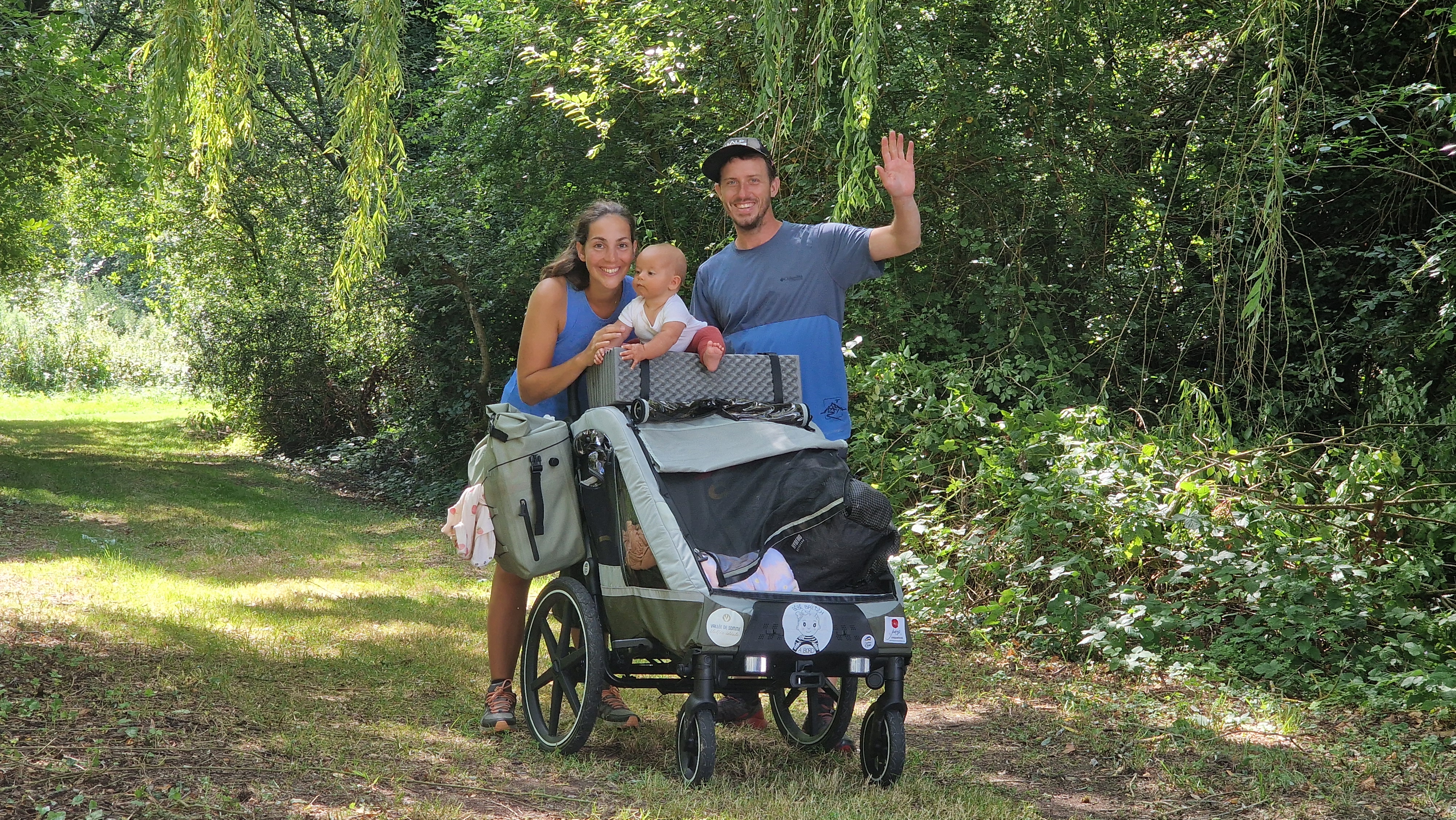 La Somme avec un bébé